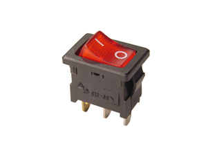 Illuminated rocker switch